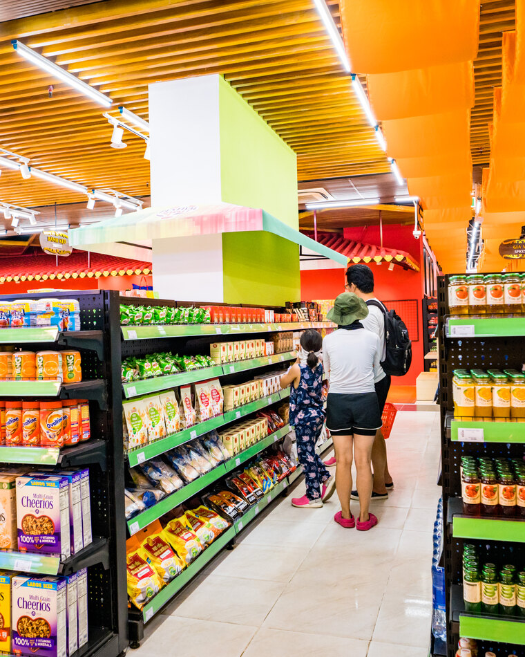 Không gian lễ hội tại Siêu Thị Lễ Hội